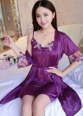 Robe Set with Babydoll Fit to L Good Quality 